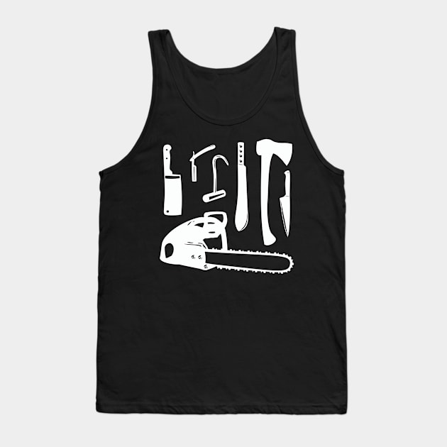 Tools of the Trade Tank Top by Friend Gate